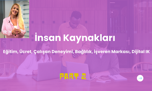İnsan Kaynakları (Part 2: Eğitim, Ücret, Çalışan Deneyimi, Bağlılık, İşveren Markası, Dijital IK)