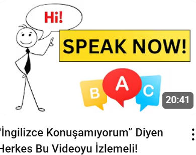 “İngilizce Konuşamıyorum” Diyen Herkes Bu Videoyu İzlemeli!